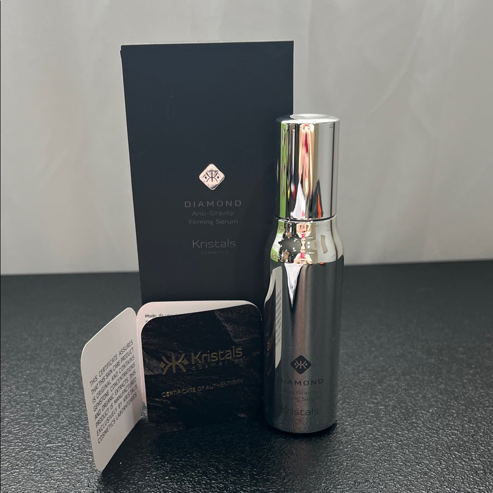 Kristal’s Cosmetics Diamond Anti-Gravity Firming Serum - Silver